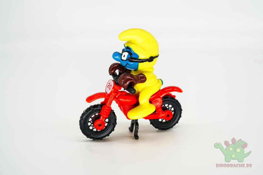Schleich Motocross Fahrer Schlumpf 40231 - OVP